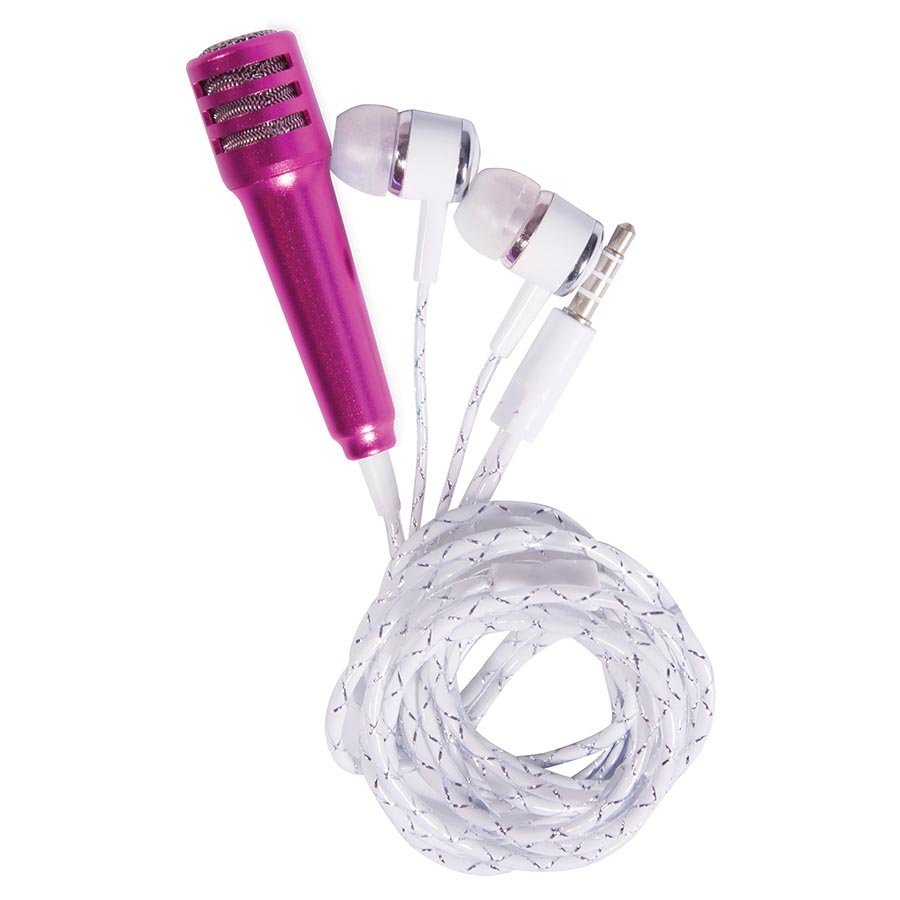 Smart Phone Karaoke - Microphone & Earbuds Asst.