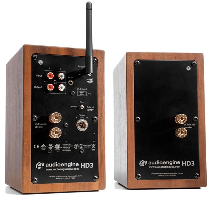 Audioengine: HD3 Powered Desktop Speakers (Pair) - Walnut image
