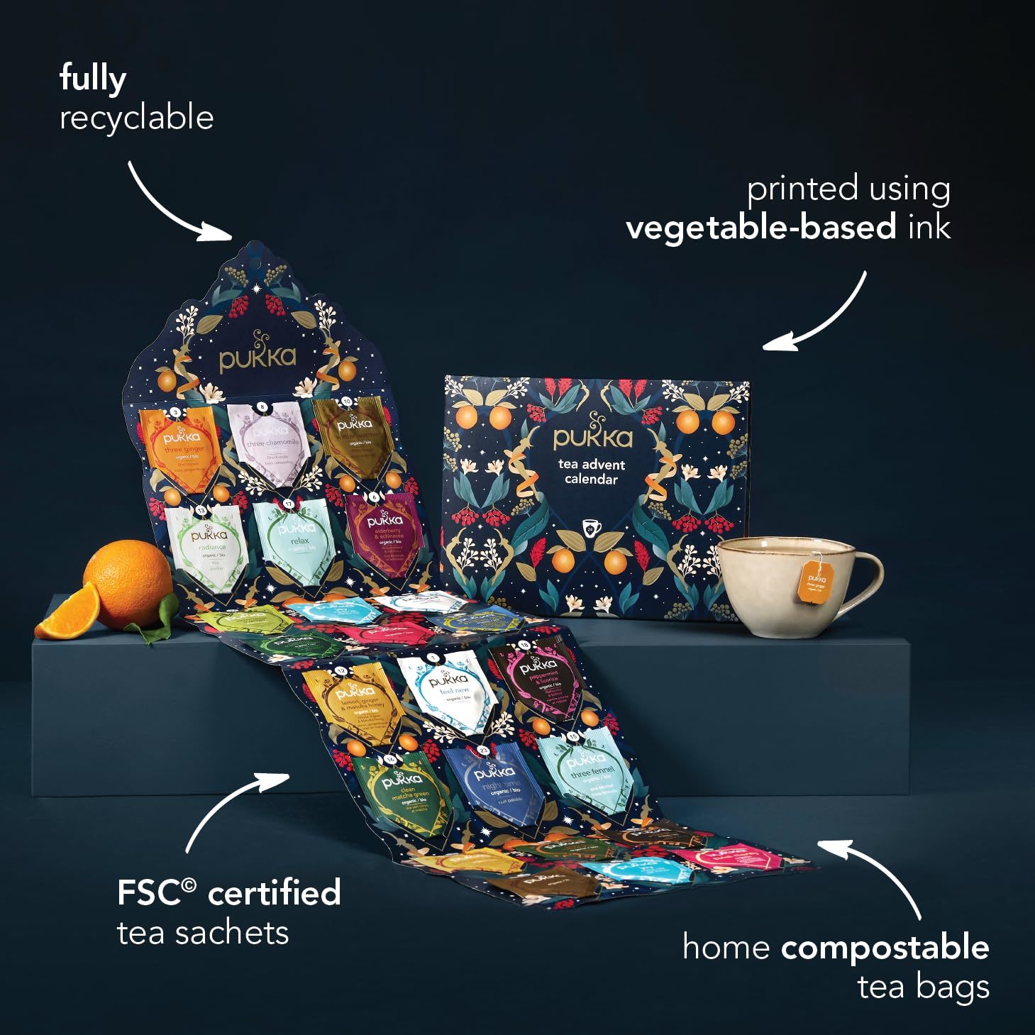 Pukka Tea Christmas Advent Calendar at Mighty Ape NZ