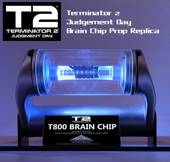Terminator 2 T-800 Brain Chip Prop Replica | at Mighty Ape NZ