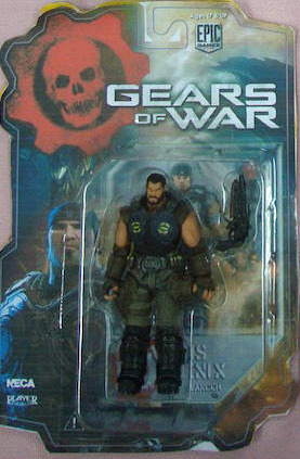 Gears of War 3 Dom Santiago Action Figure - Series 2 image