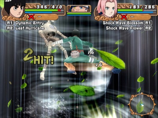 Naruto: Uzumaki Chronicles 2 on PS2