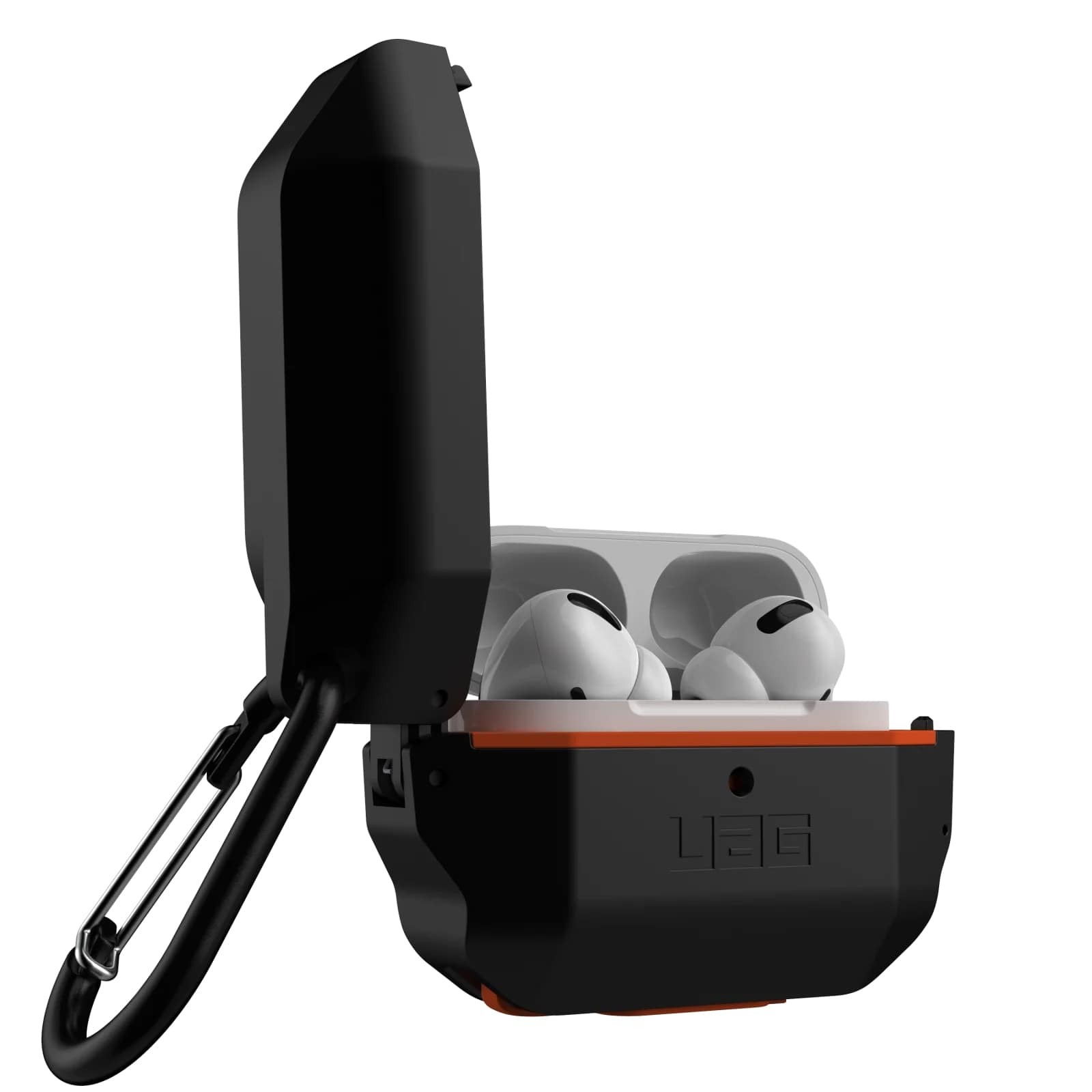 UAG: Apple AirPods Pro Hardcase Case - Black/Orange image