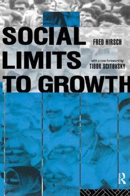 Social Limits to Growth by Fred Hirsch image