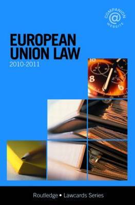 European Union Lawcards: 2010-2011 image