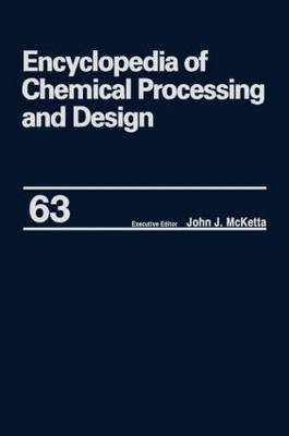 Encyclopedia of Chemical Processing and Design image