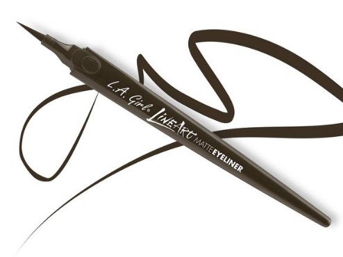 LA Girl Line Art Matte Eyeliner - Espresso image