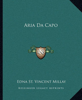 Aria Da Capo by Edna St.Vincent Millay image