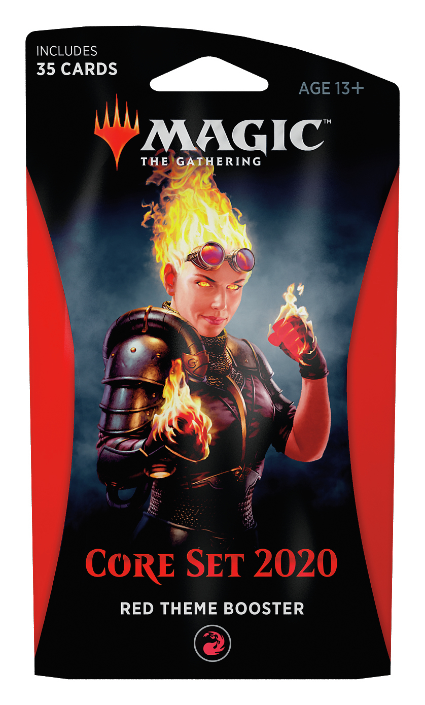 Magic The Gathering: Core Set 2020 Red Theme Booster image