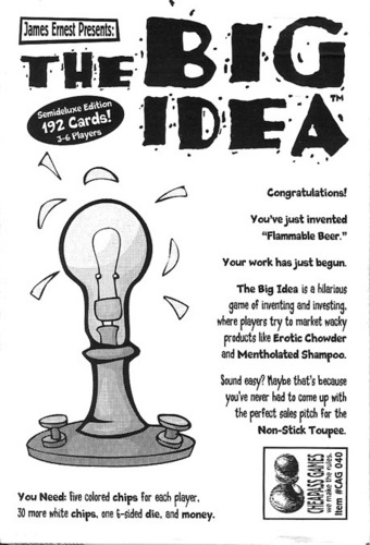 Big Idea - inventing card game image