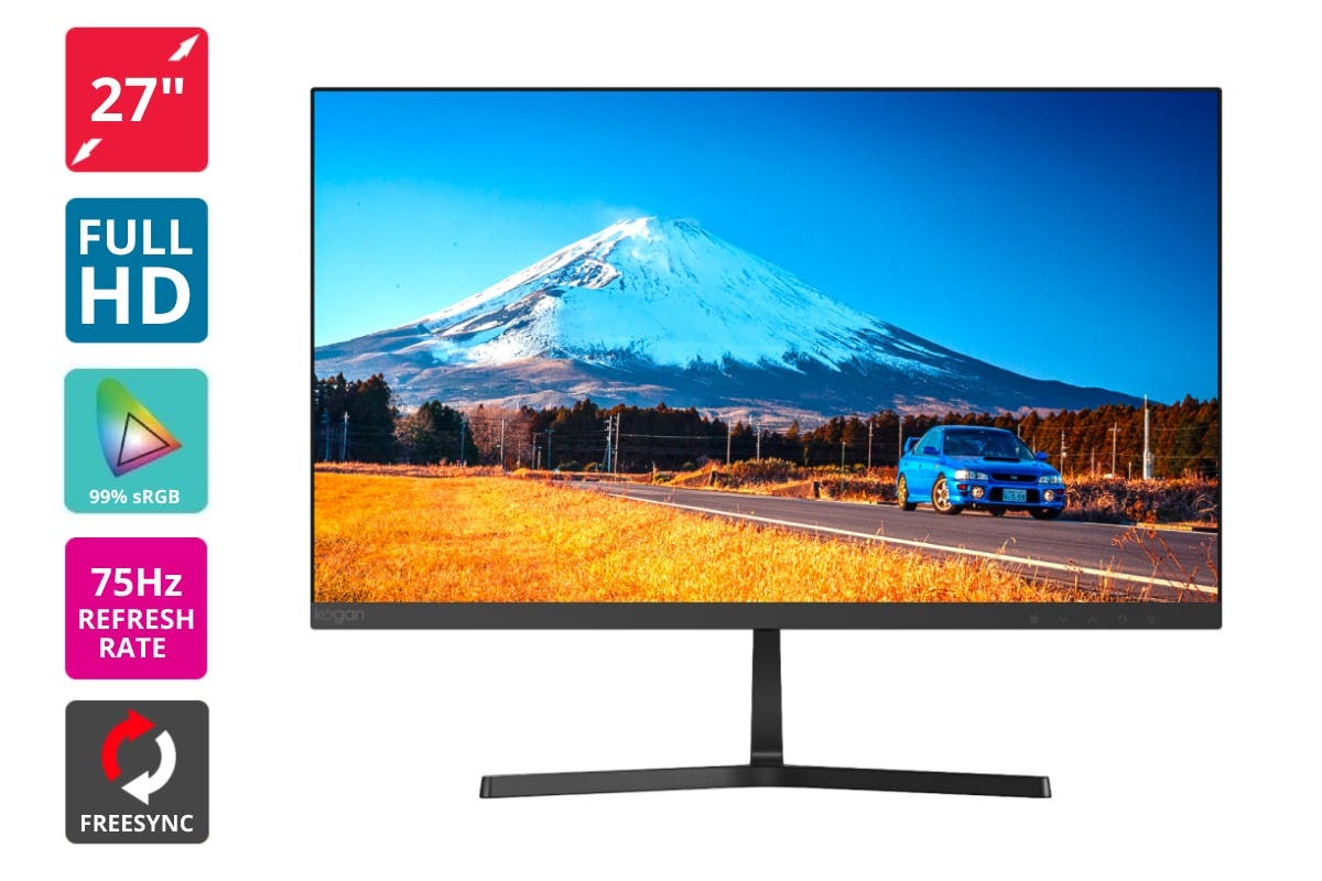 Kogan 27" Full HD 75Hz Frameless FreeSync Monitor (1920 x 1080) at Mighty Ape NZ