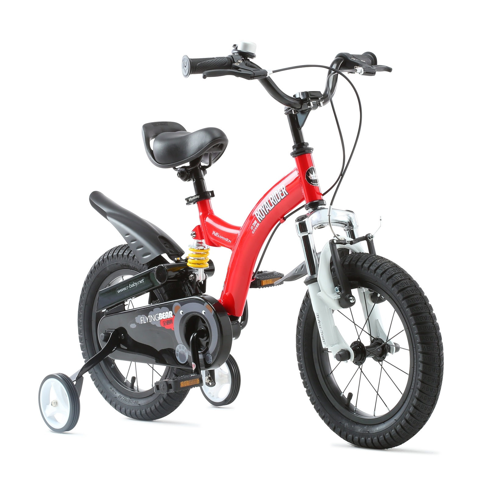RoyalBaby: Flying Bear RB-9 - 12" Bike (Red) image