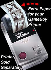 Gameboy Printer Paper