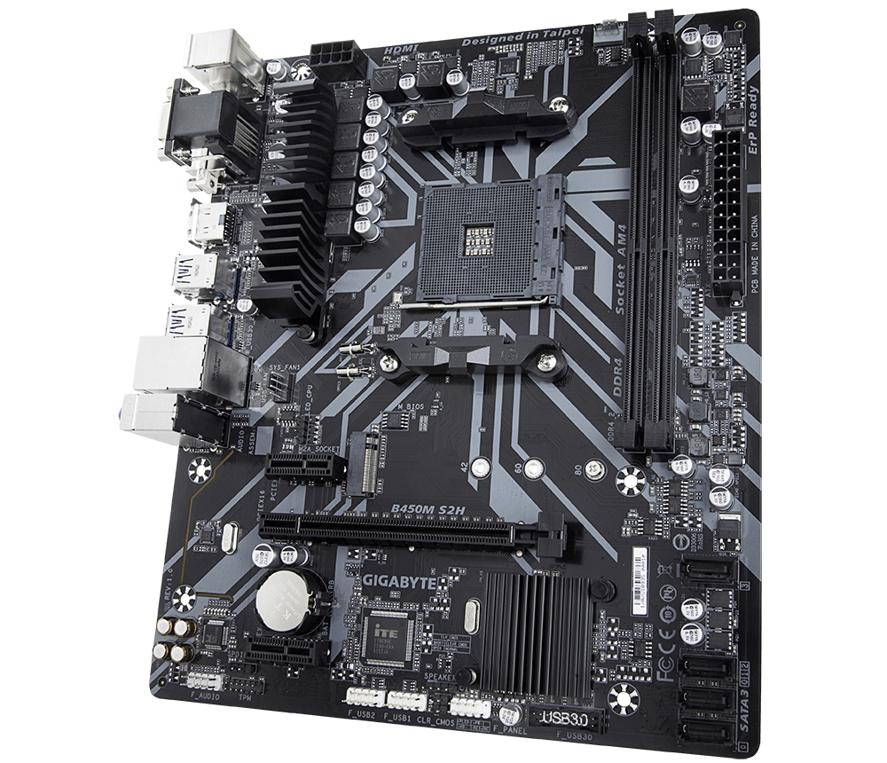 Gigabyte B450MS2H AMD Motherboard at Mighty Ape NZ