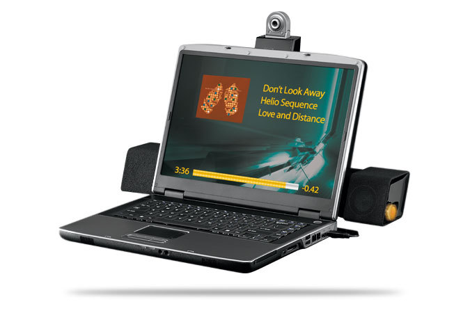 Logitech AudioHub Notebook Speaker System image