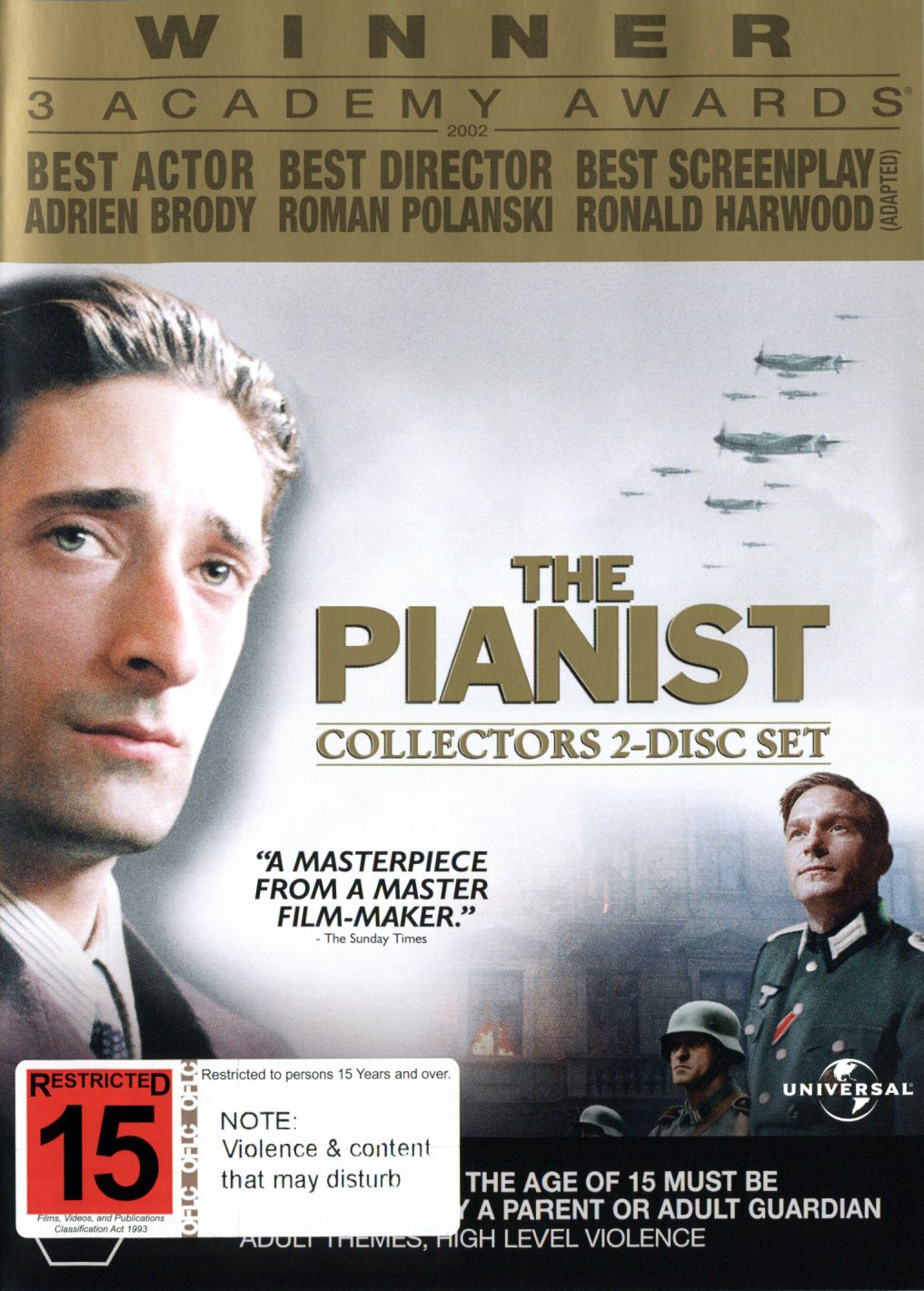 The Pianist (2 Disc) on DVD image