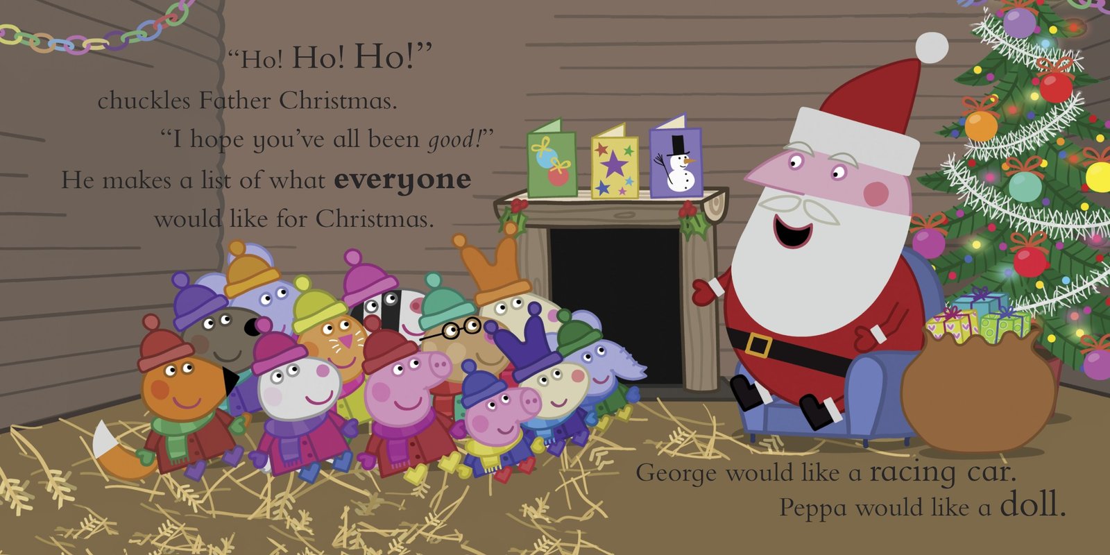 Peppa Pig: Peppa's Christmas Wish by Peppa Pig image