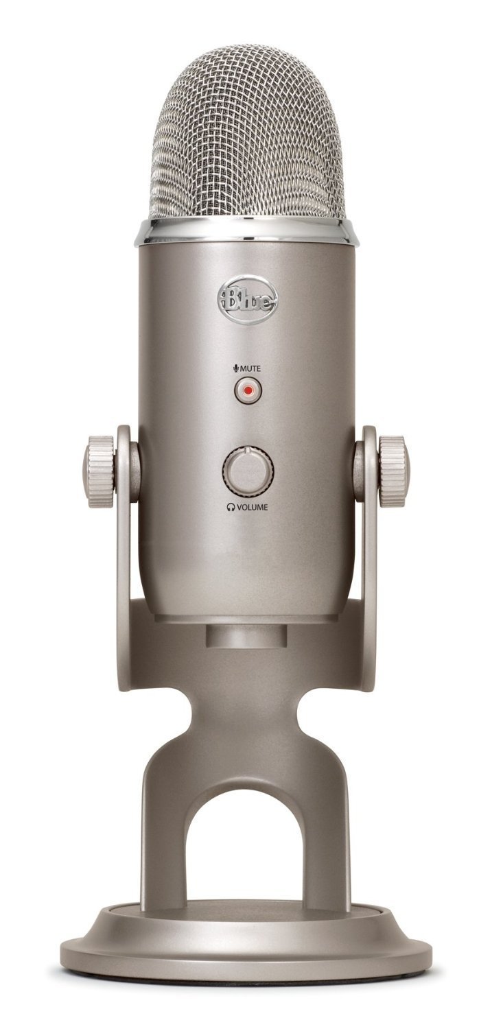 Blue Yeti USB Microphone - Platinum image