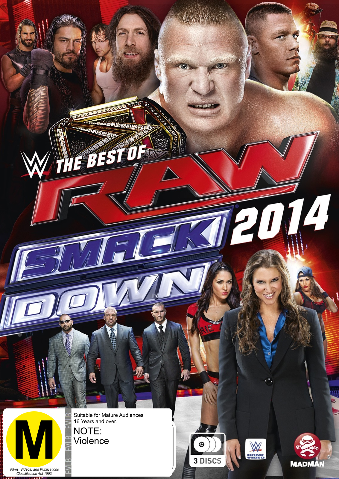 WWE: Best Of Raw & Smackdown 2014 on DVD image