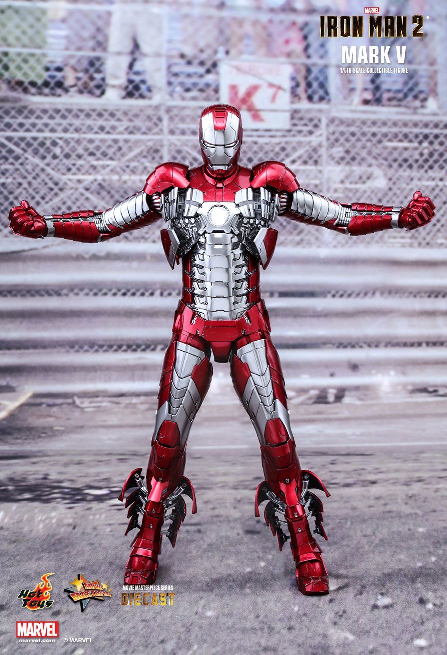 Iron Man Mark V - 1:6 Scale Diecast Figure image