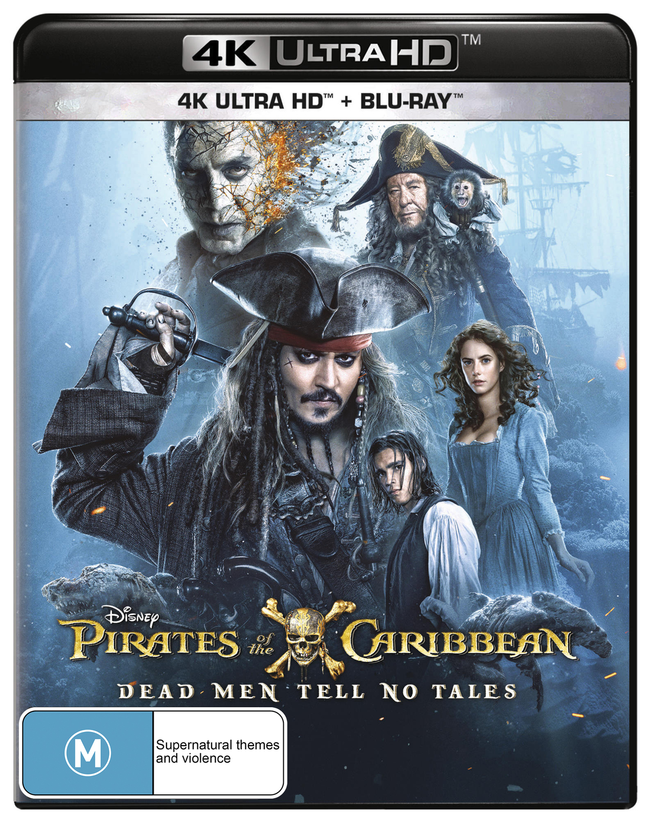 Pirates of the Caribbean: Dead Men Tell No Tales on Blu-ray, UHD Blu-ray