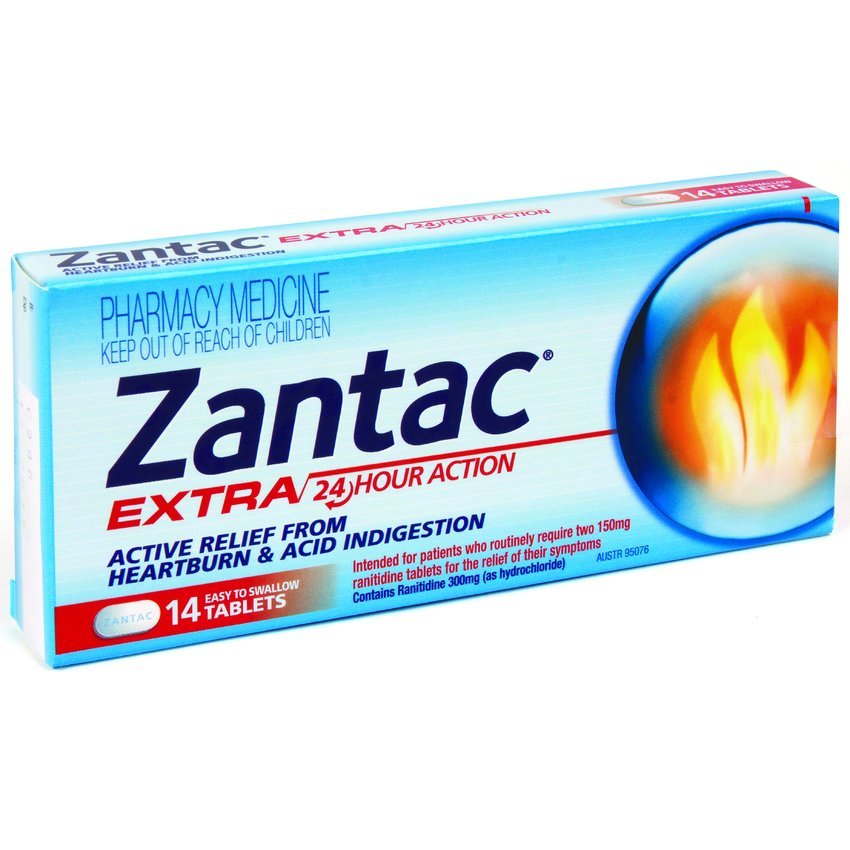 Buy Zantac Relief Extra Strength 300mg (14pk) at Mighty Ape NZ