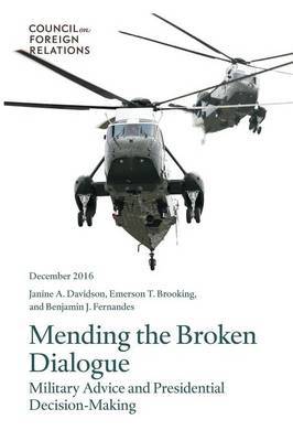Mending the Broken Dialogue by Janine a Davidson image