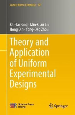 Theory and Application of Uniform Experimental Designs by Kai-Tai Fang image