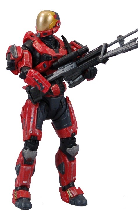 Halo Spartan Eva Team Red Exclusive Figure for image
