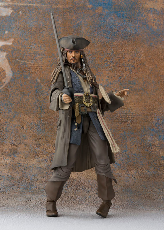 Pirates of the Caribbean: Captain Jack Sparrow - S.H.Figuarts Figure image