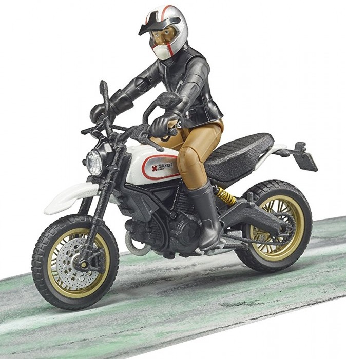 Bruder Ducati Scrambler Desert Sled Toy At Mighty Ape Australia