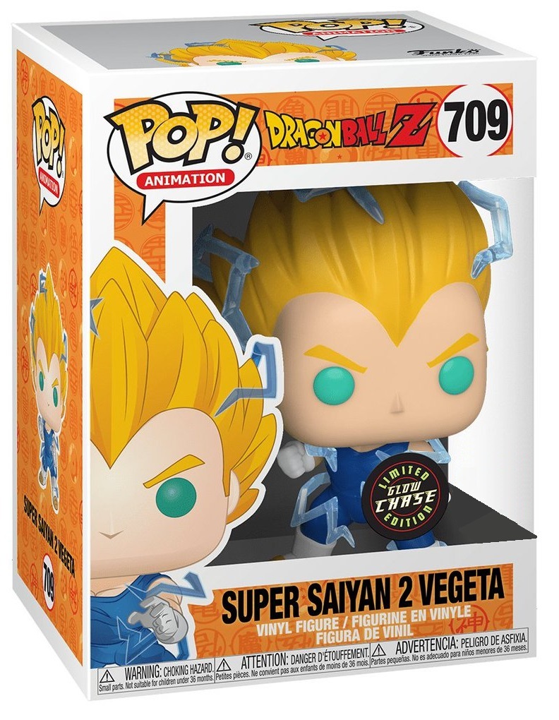 Dragon Ball Z – Vegeta (SS2) Pop! Vinyl Figure (with a chance for a Chase version!) image