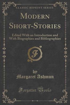 Modern Short-Stories by Margaret Ashmun image