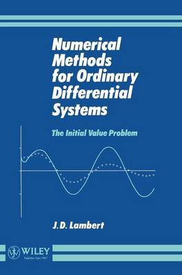 Numerical Methods for Ordinary Differential Systems by J.D. Lambert image