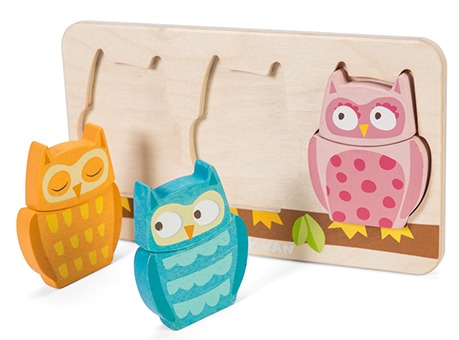 Le Toy Van: Petilou - Chouette Owl Puzzle image