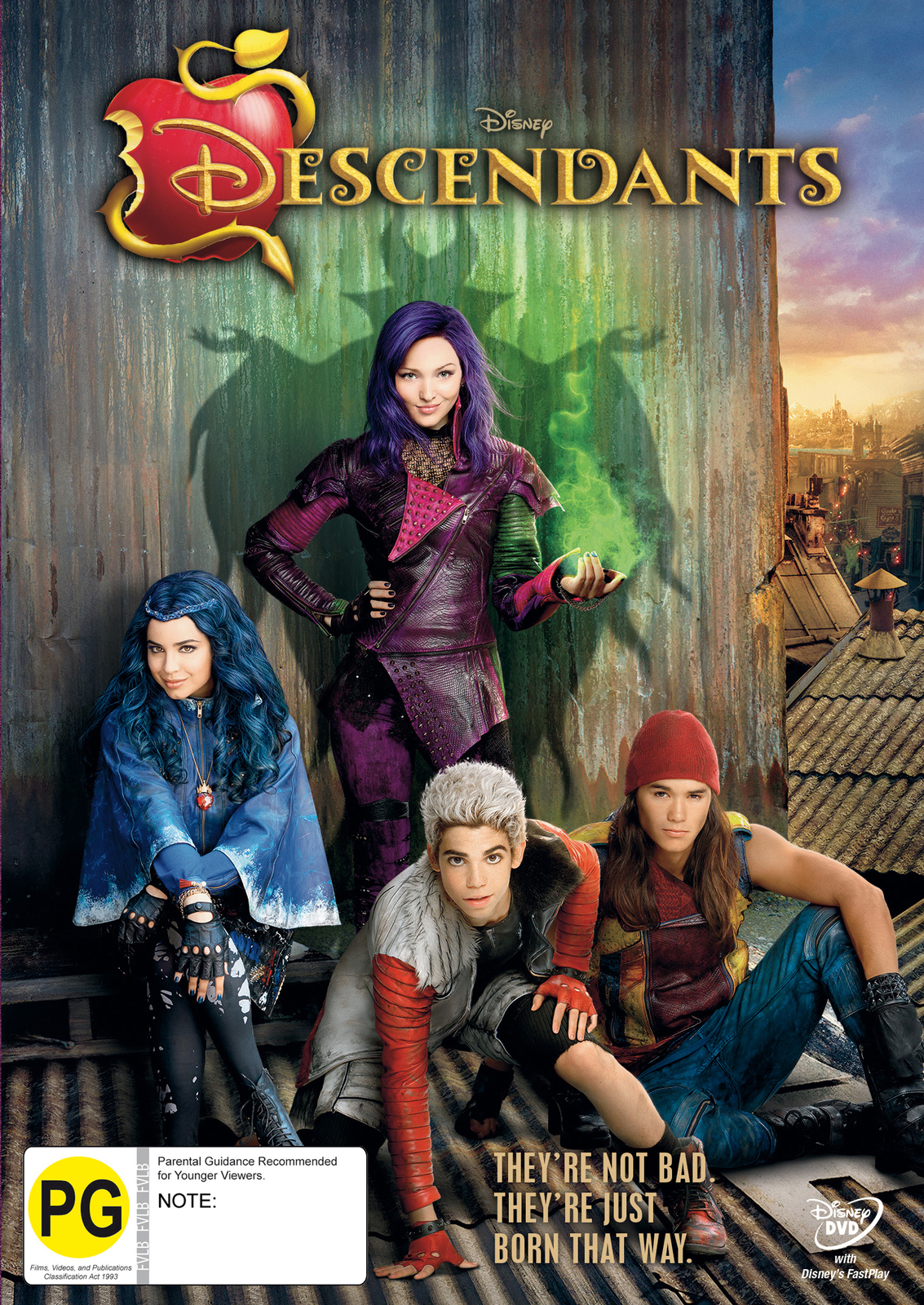 Descendants on DVD image