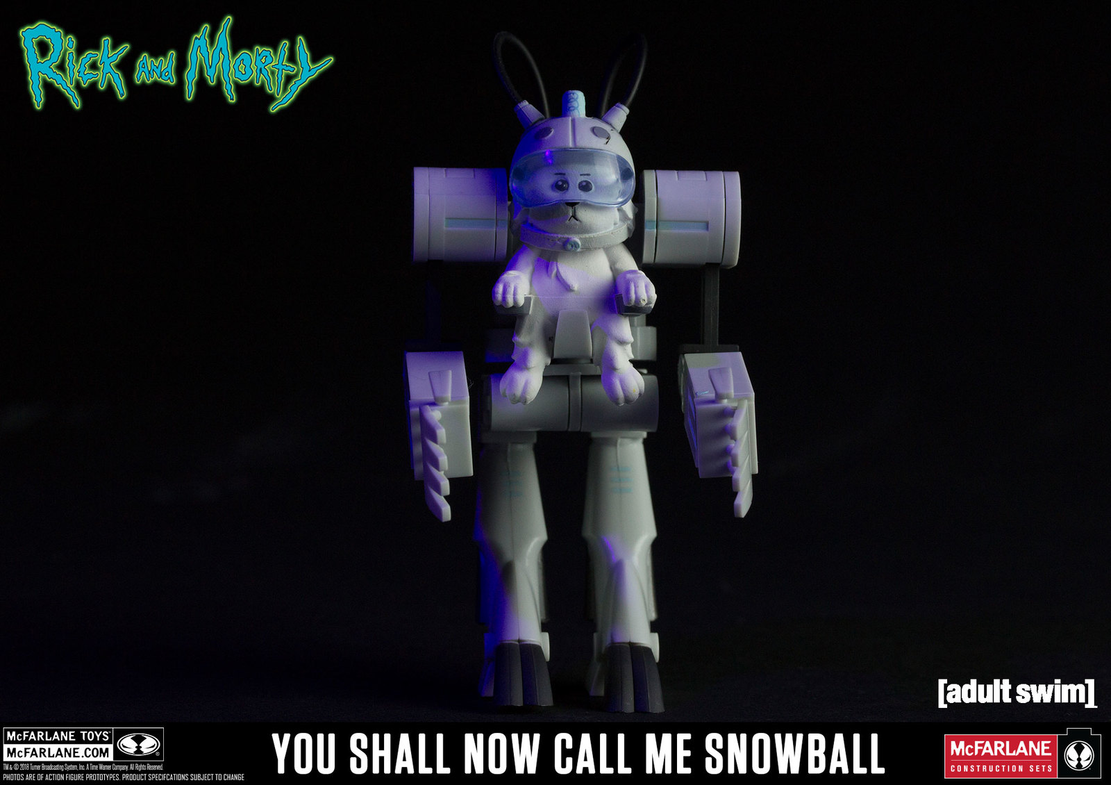 Rick and Morty: You Shall Now Call Me Snowball - Medium Construction Set image