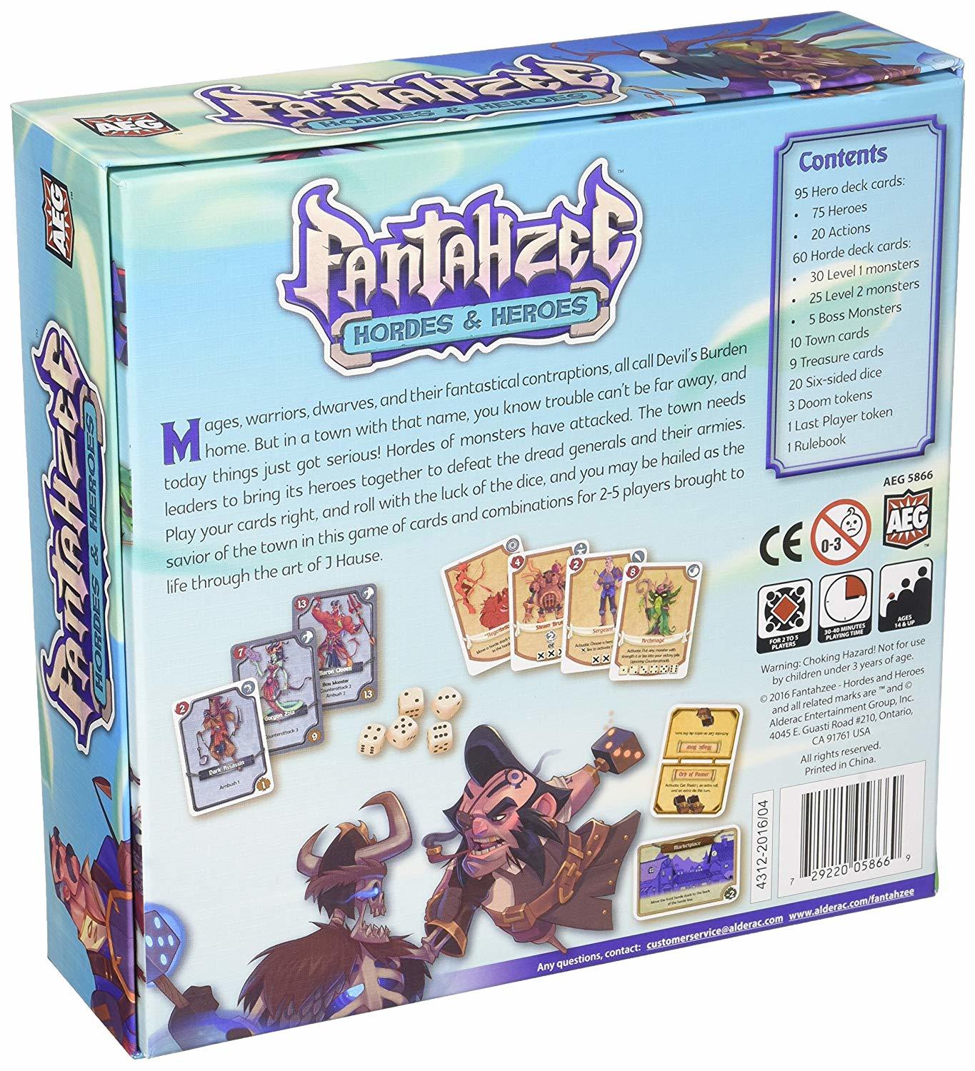 Fantahzee: Hordes and Heroes - Fantasy Dice Game