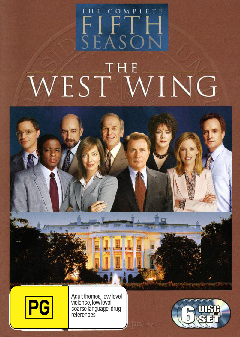The West Wing - Complete Fifth Season (6 Disc Box Set) on DVD image