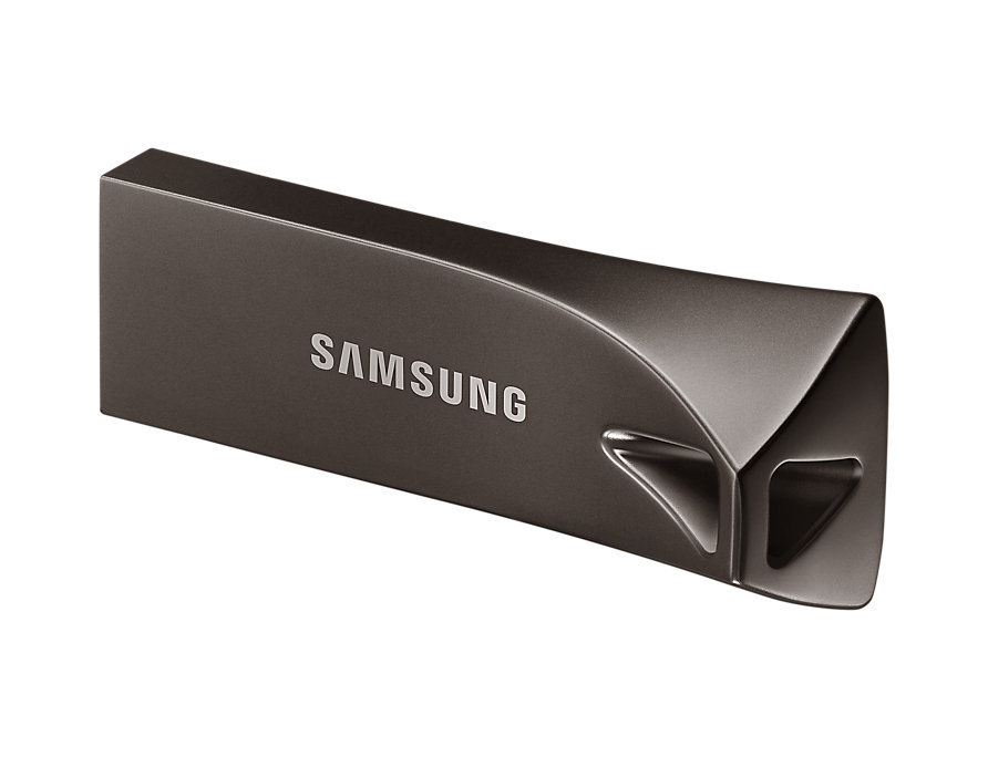 Samsung USB Flash Drive BAR Plus - 64 GB - USB 3.1 Type A - Titan Grey