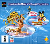 Tarzan/Mickey/Mulan Triple Pack