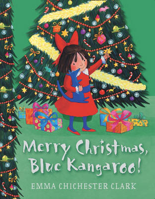 Merry Christmas, Blue Kangaroo by Emma Chichester Clark image