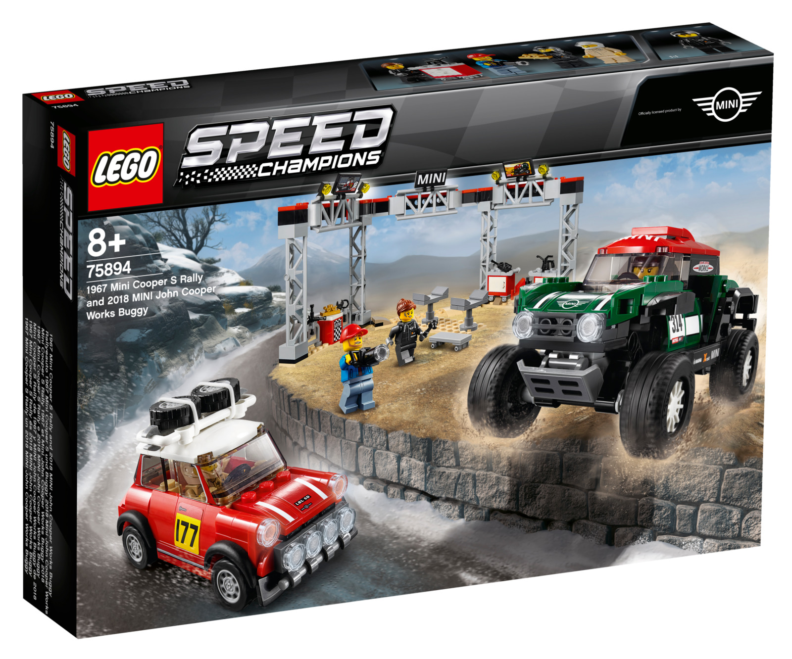 LEGO Speed Champions - 1967 Mini Cooper S Rally & 2018 MINI John Cooper Works (75894) image