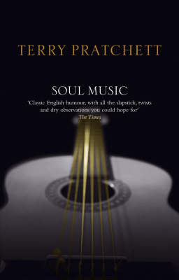 Soul Music (Discworld - Death / The Wizards) (black cover) by Terry Pratchett image