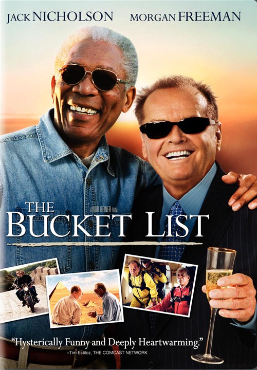 The Bucket List on DVD image