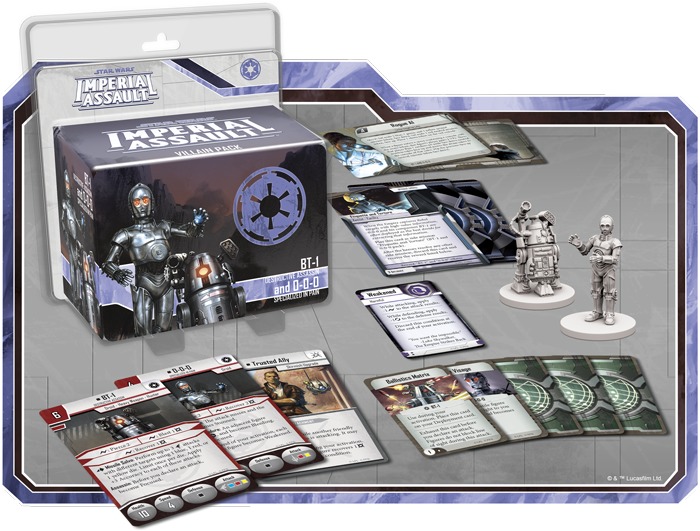 Star Wars: Imperial Assault: BT-1 and 0-0-0 - Villain Pack image