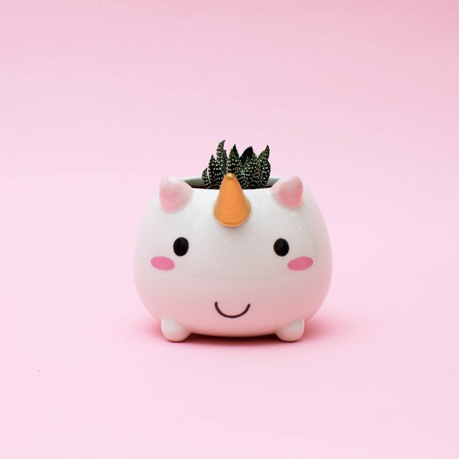 Elodie Unicorn Planter image