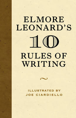 10 Rules of Writing on Hardback by Elmore Leonard