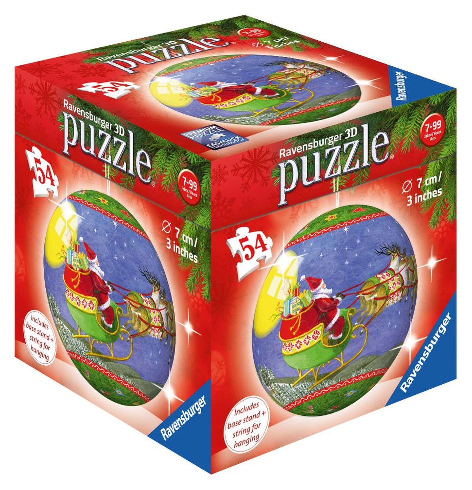 Ravensburger: Christmas Puzzle-Bauble - Santa's Sleigh image