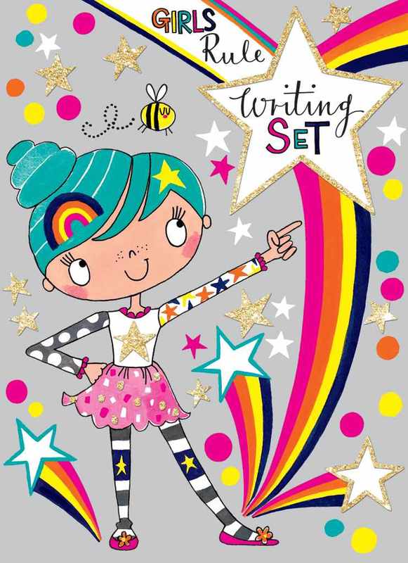 Buy Rachel Ellen Writing Set Girls Rule at Mighty Ape NZ